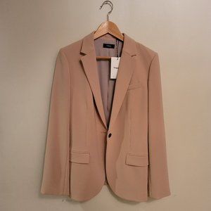 Theory Staple Blazer B - Nude Khaki